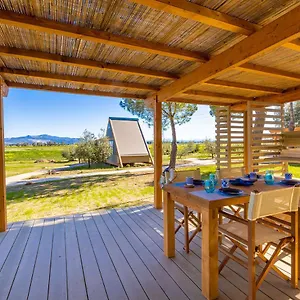 Glamping Gli Etruschi Luxe tent